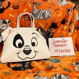 Loungefly 101 Dalmatians purse with shoulder strap